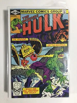 Buy The Incredible Hulk #260 (1981) VF3B136 VERY FINE VF 8.0 • 2.36£