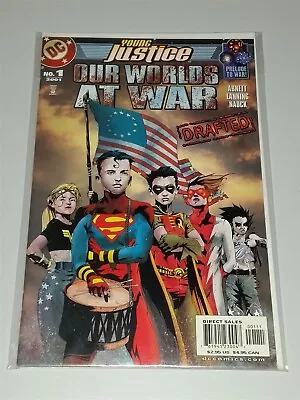Buy Our Worlds At War Young Justice #1 Nm 9.4 Or Better Dc Comics Part 6 August 2001 • 5.99£