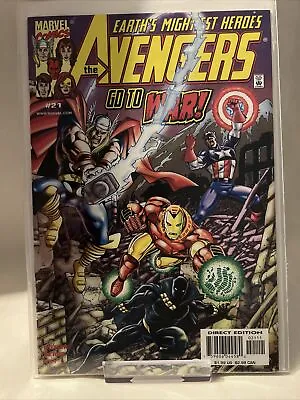 Buy Marvel Comics - Avengers (1998)  - Issue # 21-23, 31, 37, 43-45, 47 & 49 • 12£