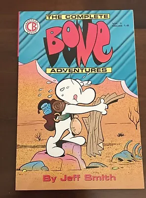 Buy Jeff Smith BONE Adventures Vol 1 B&W Trade Paperback Cartoon Books 1993 • 5£