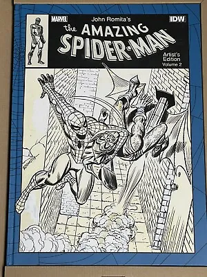 Buy John Romita's Amazing Spider-man Artist Edition Vol. 2 Hc Artist Proof 3x Signed • 790.57£