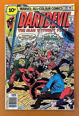 Buy Daredevil #136 Comic (Marvel 1976) VG/FN Bronze Age Comic • 5.96£