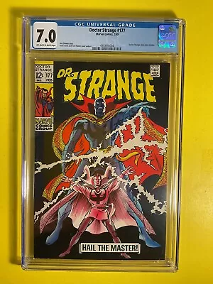 Buy Doctor Strange #177 CGC 7.0 1st Appearance Of New Costume Marvel 1969. • 171.89£