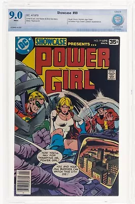 Buy Showcase #99 Power Girl Bronze Age Key 3nd Solo CBCS 9.0 (DC 1978) White Pgcgc • 83.26£