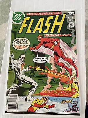 Buy VF The Flash #266 1978, DC Heat Wave Kid Flash Cover Beautiful Not Cgc FREE SHIP • 17.39£