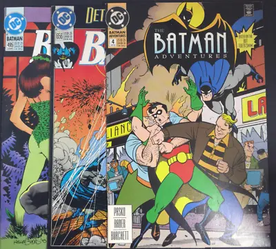 Buy Batman Comic Books D C 495-656-4 1993 Lot Of 3 • 8.27£