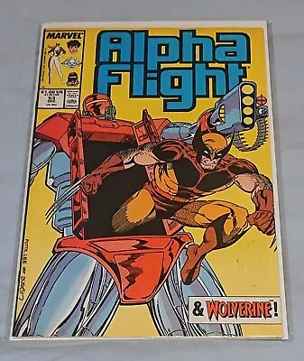 Buy Alpha Flight #53 (1st Published Jim Lee Cover) Marvel Comics (1987)  VF+ • 8.49£