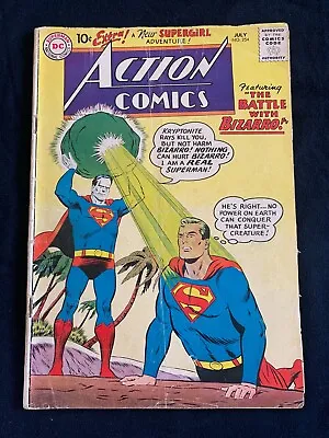 Buy Action Comics #254 (1959) - 1st Bizzaro, 3rd Super Girl,  Key DC Book • 220.75£
