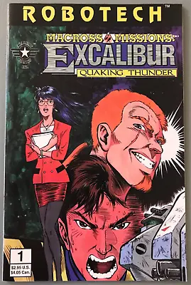 Buy Robotech Excalibur II #1 Quaking Thunder Macross Manga Anime Academy 1996 • 28.77£