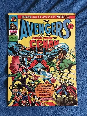 Buy Free P & P; Avengers Weekly #116,  6th December 1975: Dr. Strange, Conan! • 4.99£