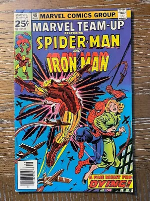 Buy Marvel Team-up #48, Spider-man And Iron Man, Very Fine, A Fine Night For Dying! • 8.74£