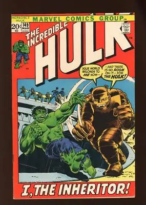 Buy Incredible Hulk 149 VF- 7.5 High Definition Scans * • 27.98£