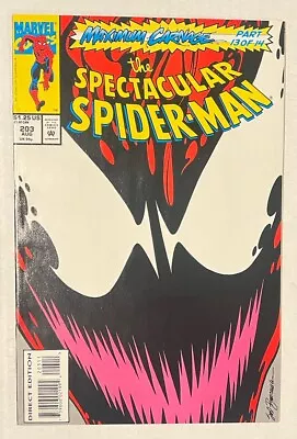 Buy The Spectacular Spider-Man #203 1993 Marvel Comic Book • 2.55£