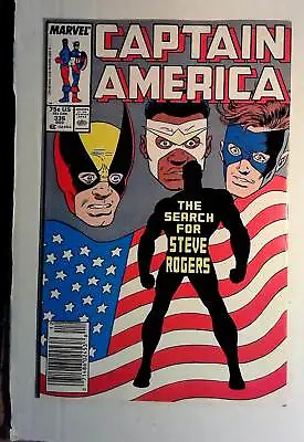 Buy 1987 Captain America #336 Marvel Comics VF/NM 1st Series 1st Print Comic Book • 2.83£