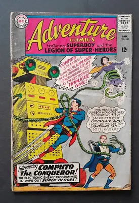 Buy Adventure Comics #340 Superboy Legion 1966 1.0 Fair • 5£