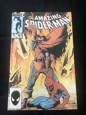 Buy AMAZING SPIDER-MAN #261 Charles Vess Cover Marvel 1985 • 12.78£
