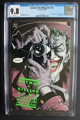 Buy BATMAN The KILLING JOKE NN #1 JOKER BATGIRL 1988 1st Print MOORE BOLLAND CGC 9.8 • 169.98£