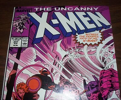 Buy Double Cover / Double Error The Uncanny X-Men #247 From Aug. 1989 In NM+ (9.6) • 474.36£