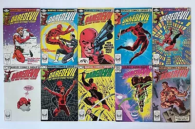 Buy Daredevil Vol. 1 Numbers 182 To 191 (Frank Miller) Born Again 1981 • 75.95£