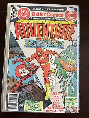 Buy Adventure Comics 465 Dollar Comics Newsstand High Grade 7.5 DC Comic D67-102 • 11.05£