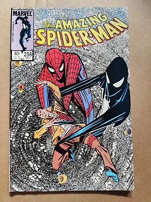 Buy Amazing Spider-Man 258 VF 1st Bombastic Bag-Man Symbiote Revealed • 17.65£
