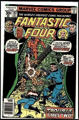 Buy 1977 Fantastic Four #187 Marvel Comic • 7.90£