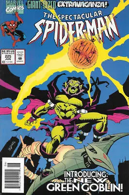 Buy Spectacular Spider-Man (1976) # 225 Newsstand (6.0-FN) (New) Green Goblin 1995 • 2.70£