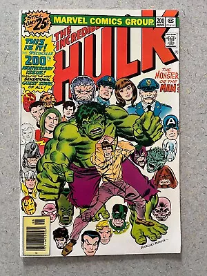 Buy Incredible Hulk #200 NM 9.0  An Intruder In The Mind!   1976 • 28.78£