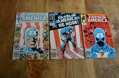 Buy Captain America #323 332 333 Newsstand Editions Marvel Comics Lot Of 3 VF/NM 9.0 • 79.94£