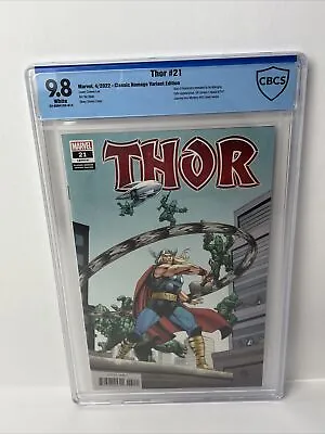 Buy Thor #21 CBCS 9.8  Journey Into Mystery #83 Classic Homage Variant Edition 2022 • 39.42£