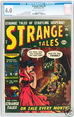 Buy Strange Tales 8.cgc.4.0 • 595£