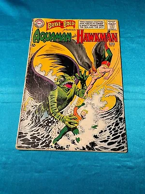 Buy Brave And Bold # 51, Jan. 1964, Aquaman And Hawkman! Fair Condition • 5.53£