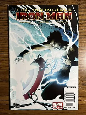 Buy Invincible Iron Man 21 Extremely Rare Newsstand Variant Marvel Comics 2010 • 11.82£