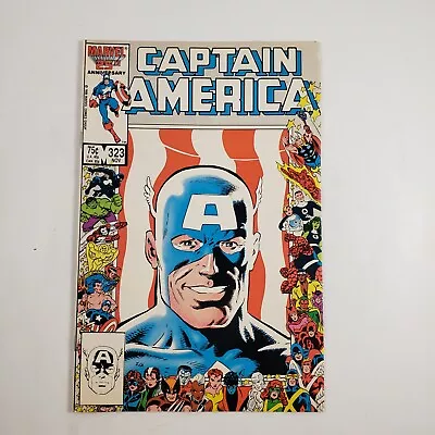 Buy Captain America #323 Marvel 1st App Of Super Patriot John Walker Key Comic • 39.64£