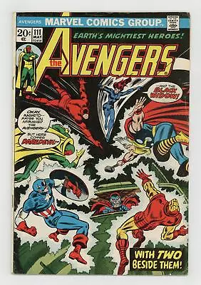 Buy Avengers #111 VG/FN 5.0 1973 • 18.39£