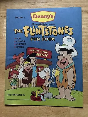 Buy Denny's Hanna Barbera Presents The Flintstones Fun Book Volume 5 • 21.29£