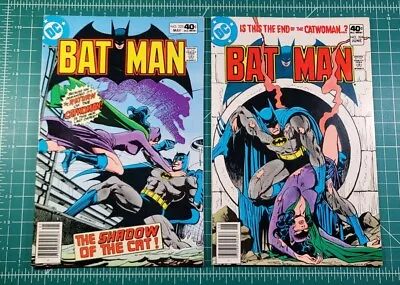 Buy Batman #323-324 (1980) Newsstand 2nd App Tim Fox Lot Of 2 DC Comics Len Wein VF • 59.13£