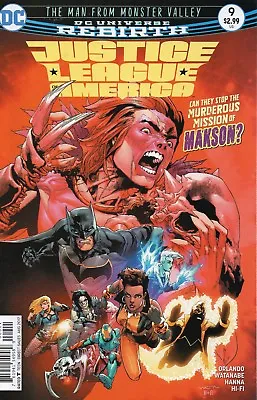 Buy Justice League Of America #9 (NM)`17 Orlando/ Watanabe (Cover A) • 2.95£