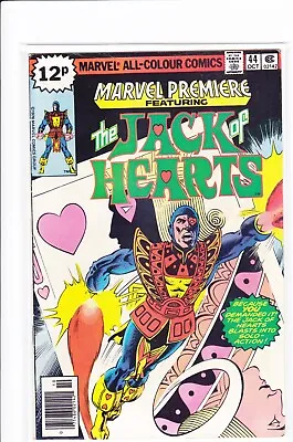 Buy Marvel Premiere # 44 Feat THE JACK OF HEARTS 1978  Marvel Comics UK FN+ • 1.50£