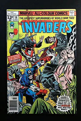 Buy The Invaders #18 Marvel Comics 1977 The Mighty Destroyer FINE • 7£