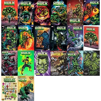 Buy Incredible Hulk (2023) 1-10 11 Giant-Size Variants | Marvel | COVER SELECT • 40.03£