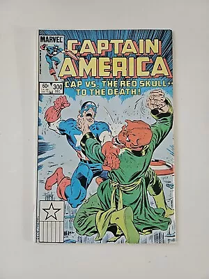 Buy CAPTAIN AMERICA # 300 ( DEATH  Of The RED SKULL, FALCON & NOMAD Apps. 1984) • 7£