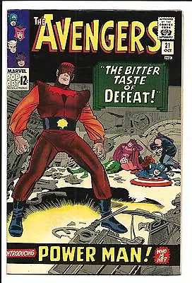 Buy Avengers # 21 (intro Power Man, Oct 1965), Vf- • 49.95£