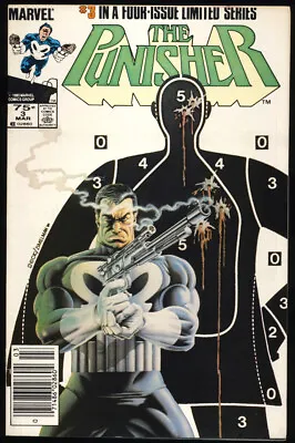 Buy THE PUNISHER #3 1986 VF+ 1ST PUNISHER LIMITED Series MIKE ZECK Marvel Comics • 11.98£