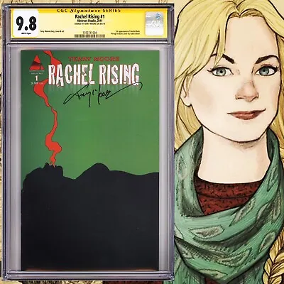 Buy CGC 9.8 SS Rachel Rising #1 Signed By Terry Moore White Pages 2011 • 513.89£