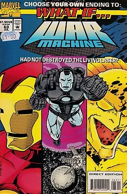 Buy WHAT IF... #63 War Machine Had Not Destroyed The Living Laser? - Back Issue • 4.99£