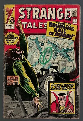 Buy Marvel Comics Strange Tales 131 G/VG 3.0 1965 Bouncing Ball Of Doom  • 16.89£