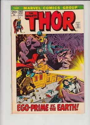 Buy Thor #202 Nm- Stunning Copy!! Ego-prime!! • 47.66£
