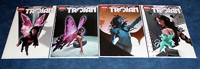 Buy TROJAN #1 2 3 4 (of 4) 1st Print COMPLETE Set AWA COMICS 2023 Daniel Kraus DEKAL • 13.52£