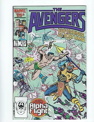 Buy The Mighty Avengers #272 Marvel 1986 VF/NM Or Better Alpha Flight! Attuma! • 3.99£